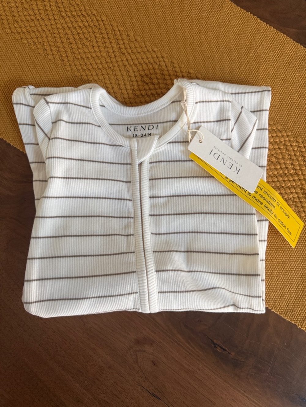 Colored Organics Kit Ribbed Sleeper - Picture 2 of 2